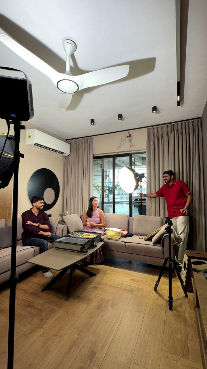 Shoot Day BTS